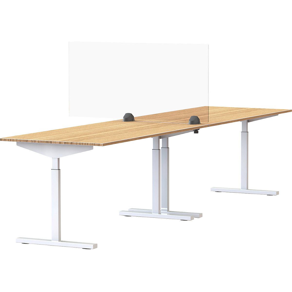 Desk partition for a double workplace (Product illustration 16)-15