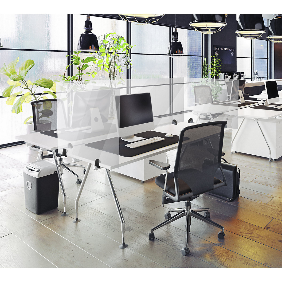 Desk partition for an individual workplace (Product illustration 24)-23