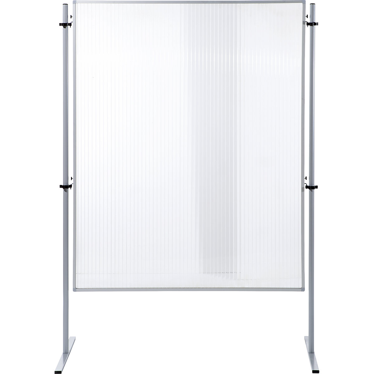 Functional partitions – eurokraft basic, polycarbonate glass panel, HxW 1500 x 1200 mm, pack of 1-11