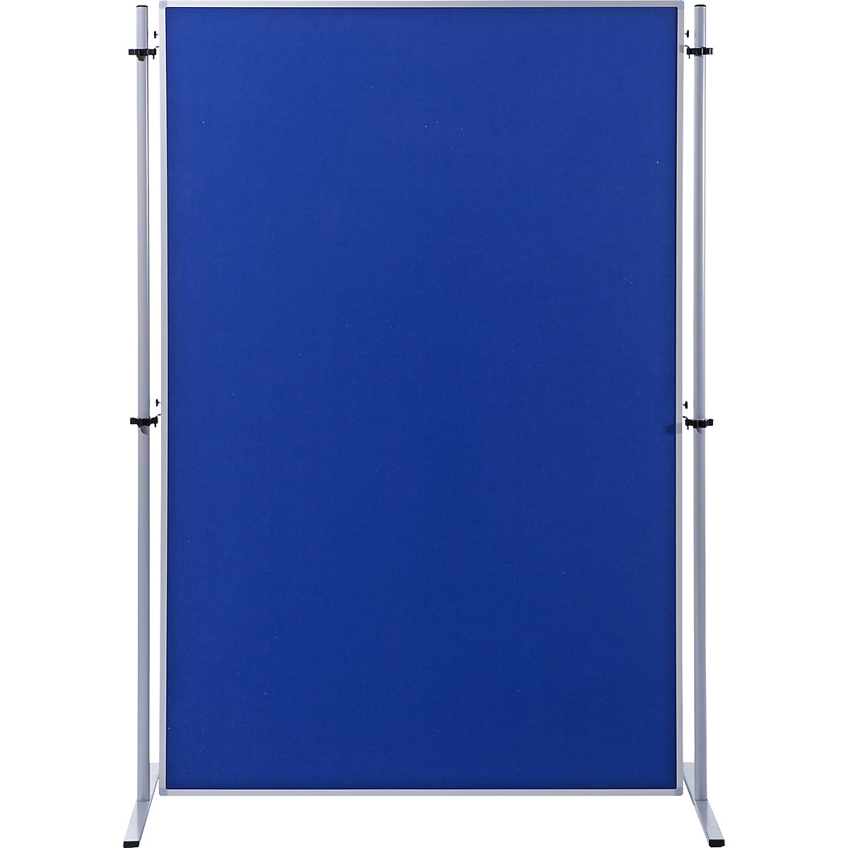 Functional partitions – eurokraft basic, fabric cover, HxW 1800 x 1200 mm, royal blue, pack of 1-11