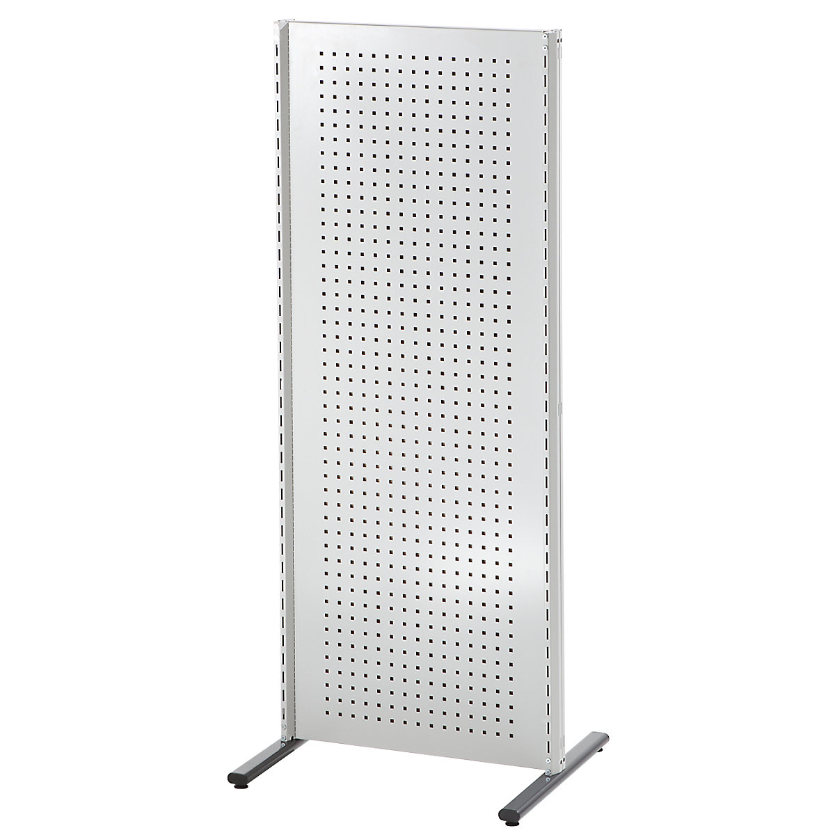 Industrial partition wall system – ANKE, standard module, width 800 mm, light grey-5
