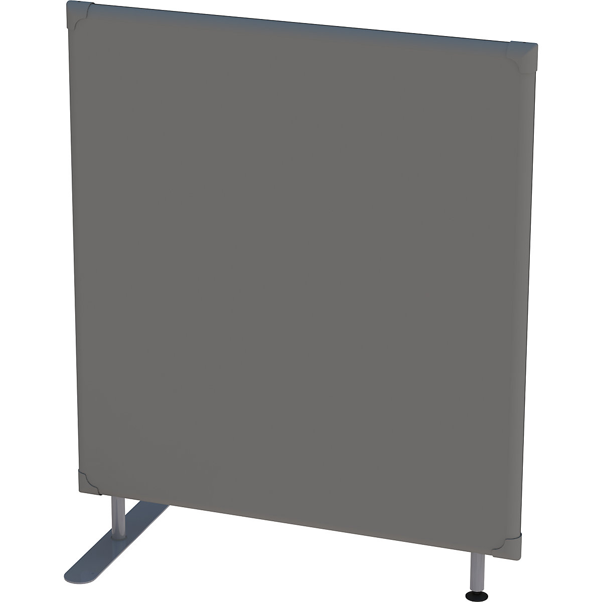 Soundproof partition – eurokraft pro, wall panel, height 1200 mm, width 1000 mm, grey-8