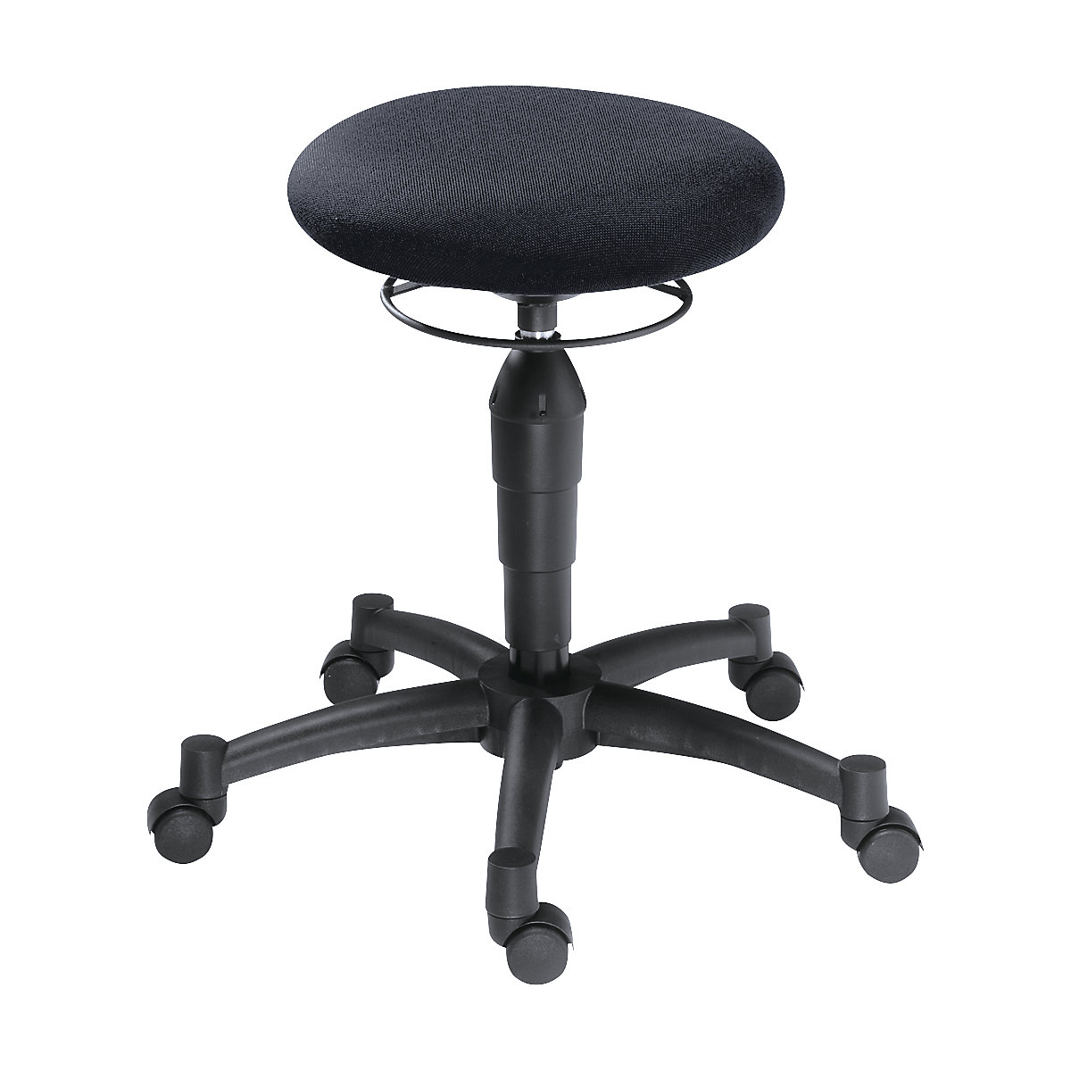 BALANCE 10 stool – Topstar, with orthopaedic seat, Ø 350 mm, black-3