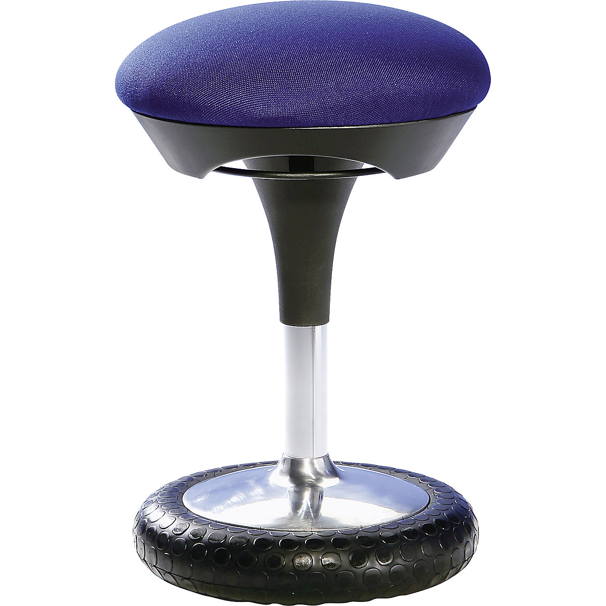 SITNESS stool – Topstar, seat Ø 420 mm, blue-3