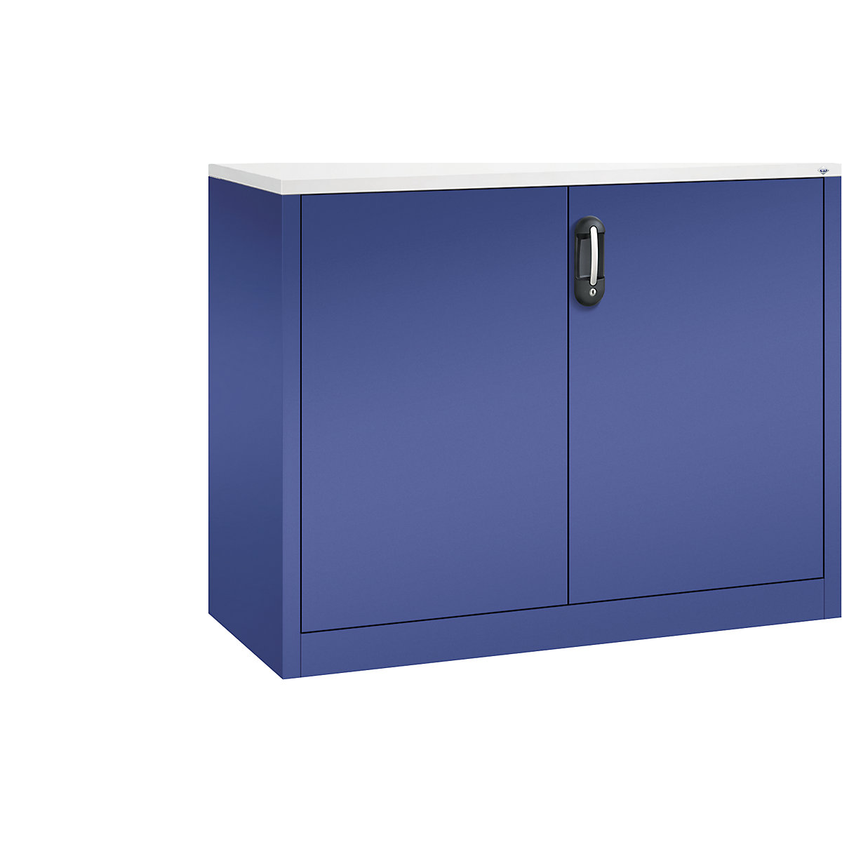 ACURADO filing sideboard – C+P, 2 file heights, HxWxD 1000 x 1200 x 500 mm, lapis blue / lapis blue-9