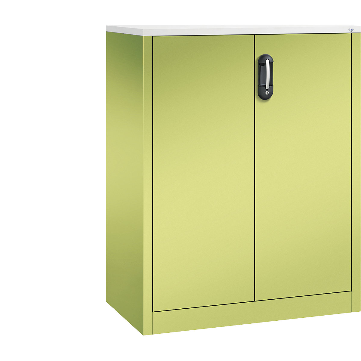ACURADO filing sideboard – C+P, 3 file heights, HxWxD 1200 x 930 x 500 mm, viridian green / viridian green-21