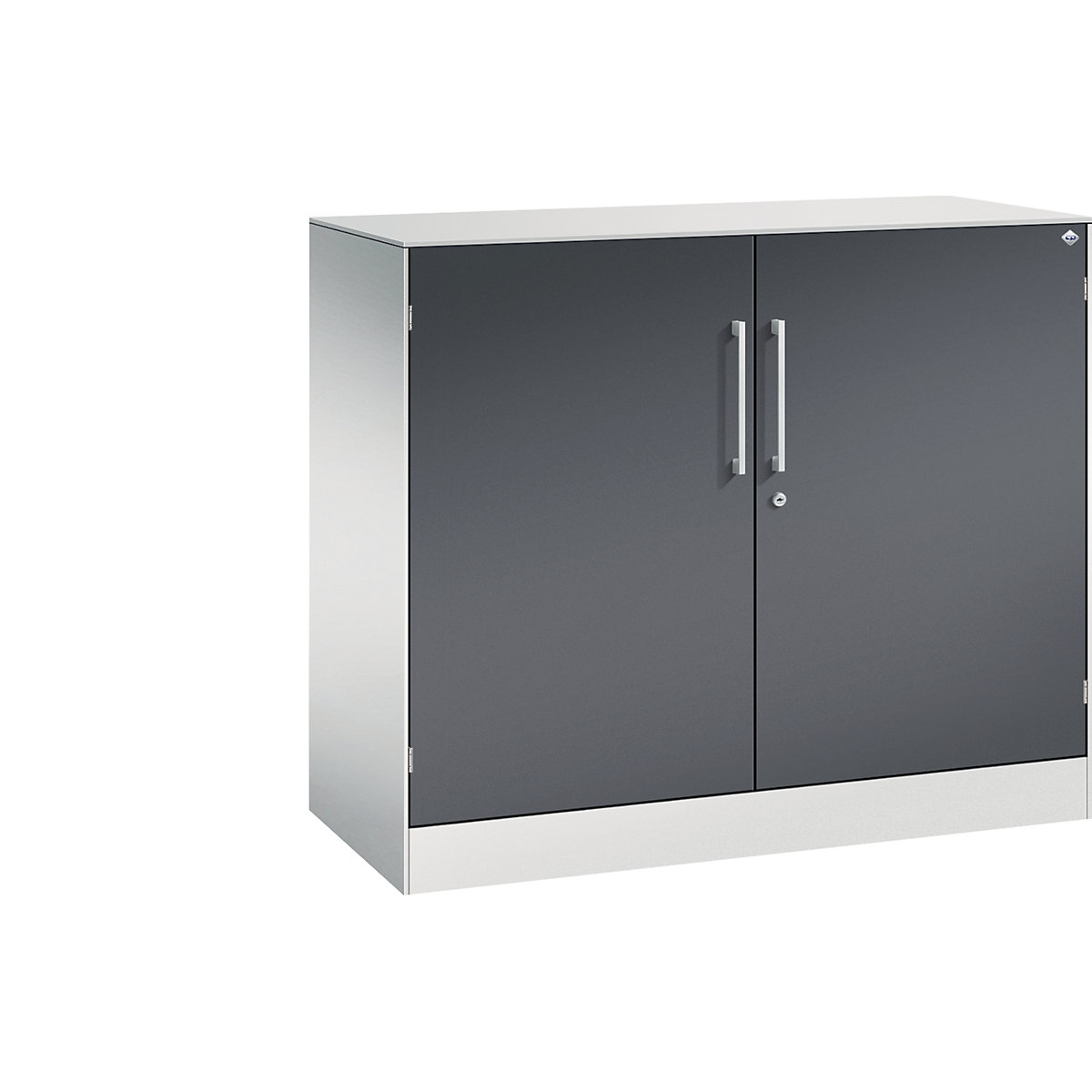 ASISTO double door cupboard, height 897 mm – C+P (Product illustration 31)-30