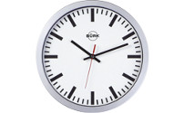 Wall clock with plastic housing, &Oslash; 300 mm