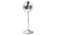 Pedestal fan, height adjustable