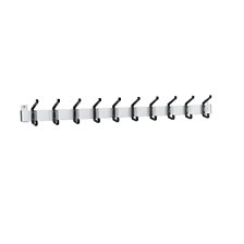 10 plastic hooks