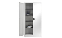 Universal steel cupboard with double doors