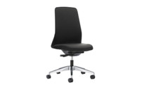 EVERY operator swivel chair, chillback back rest in black