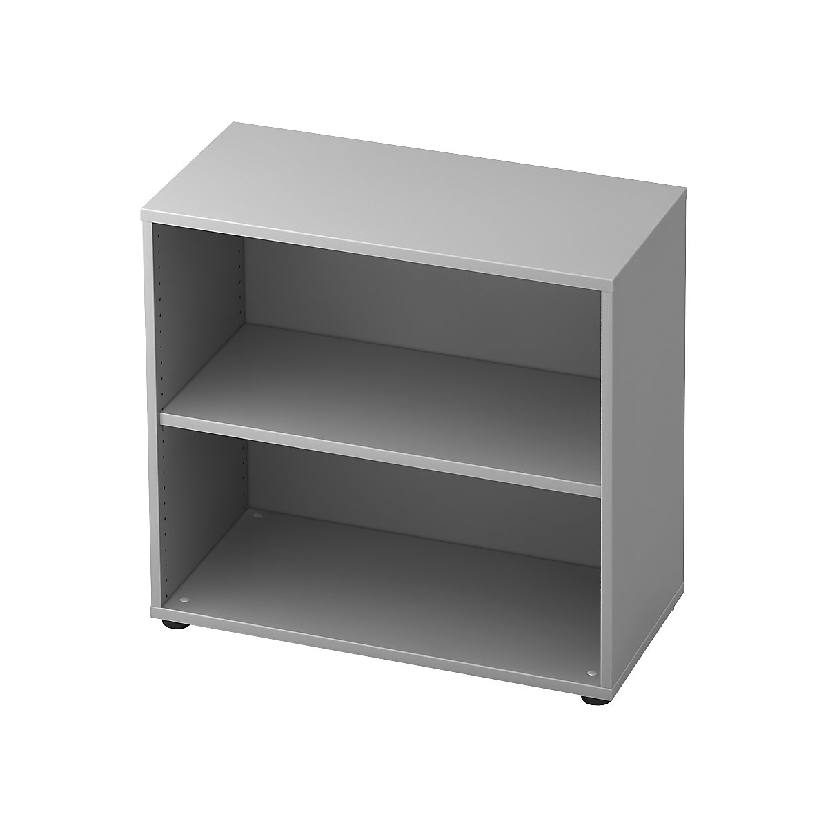 Office shelf unit ANNY – eurokraft pro, 1 shelf, HxWxD 748 x 800 x 400 mm, light grey-7