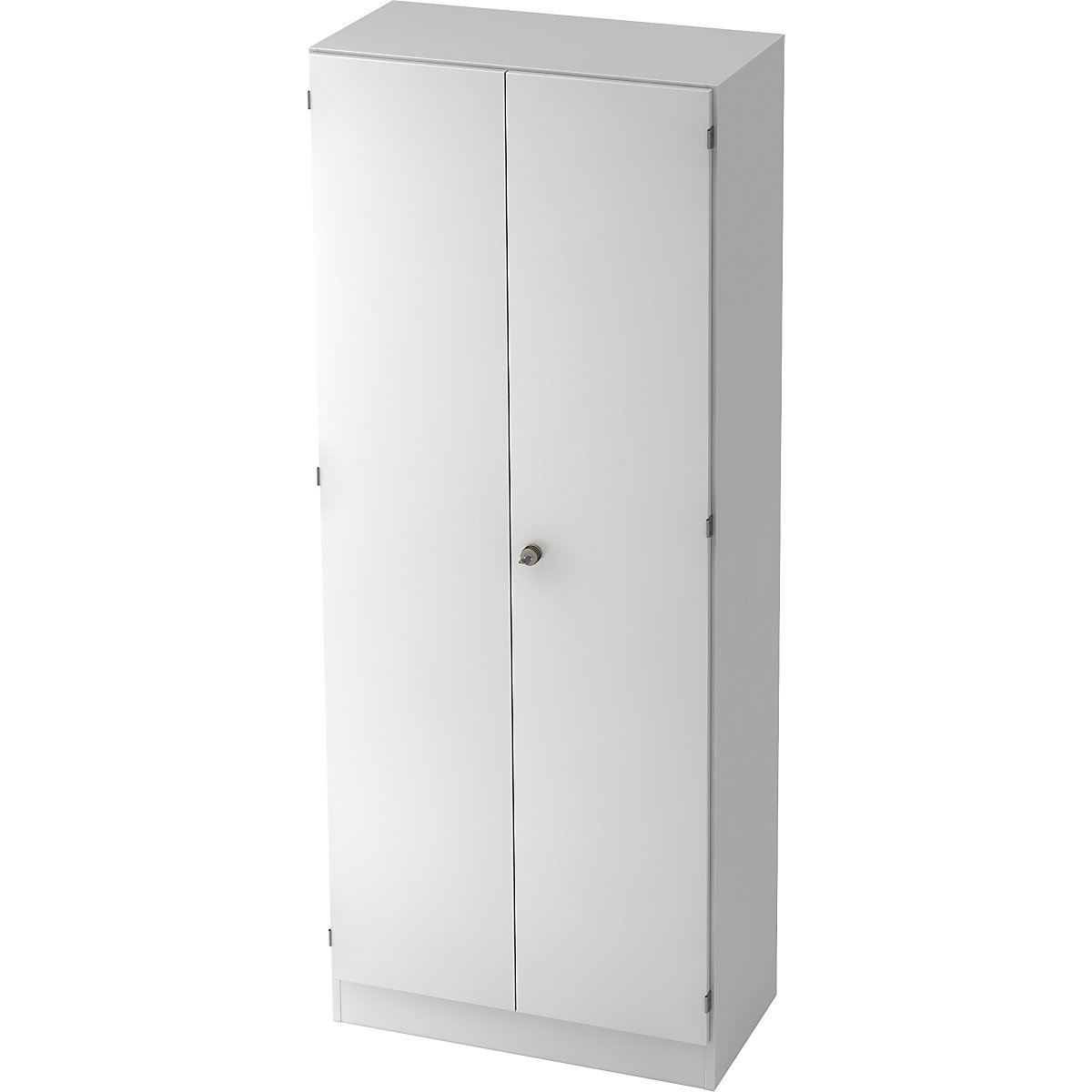 Cloakroom locker FINO, with 1 shelf and 1 clothes rail, white-7