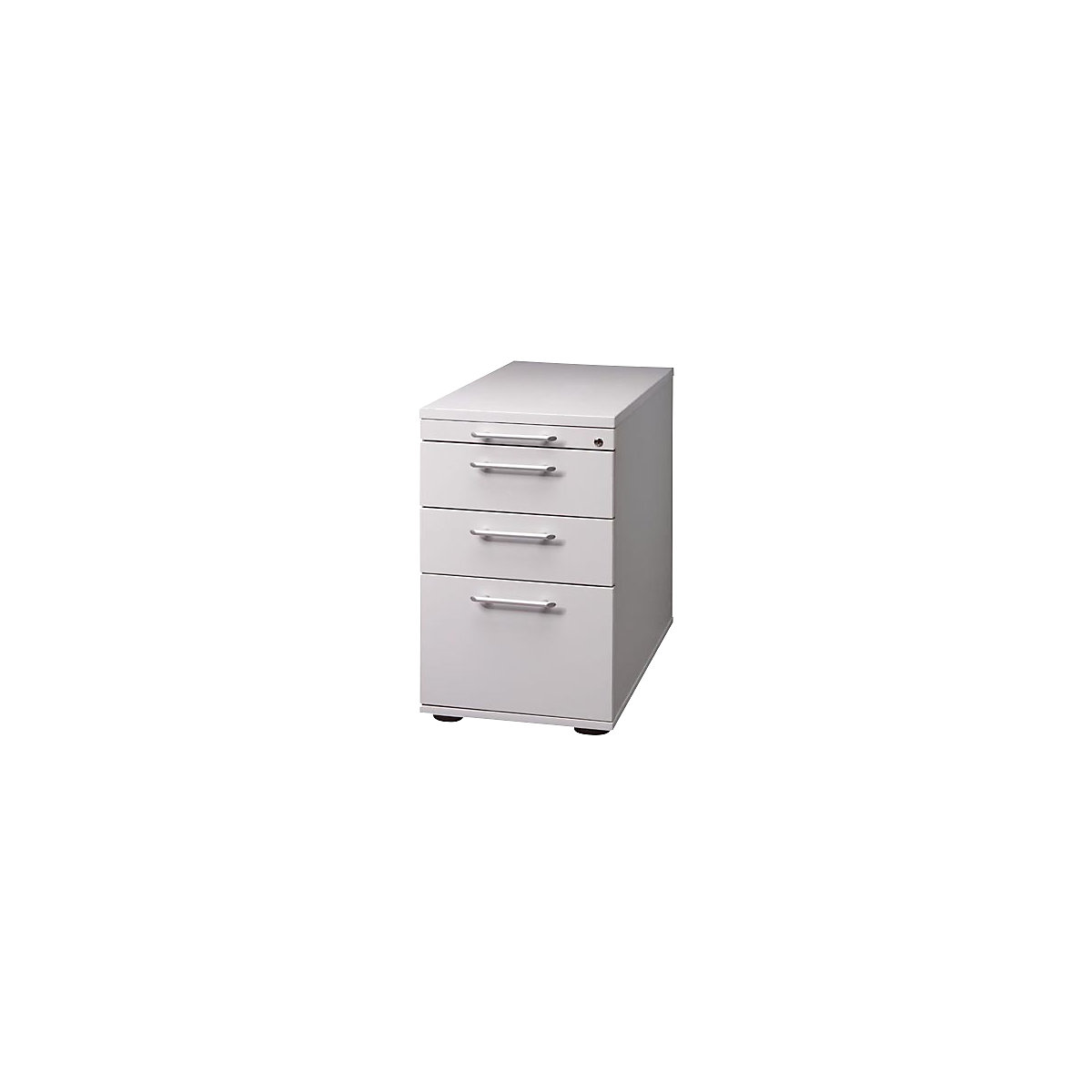 Fixed pedestal, height adjustable