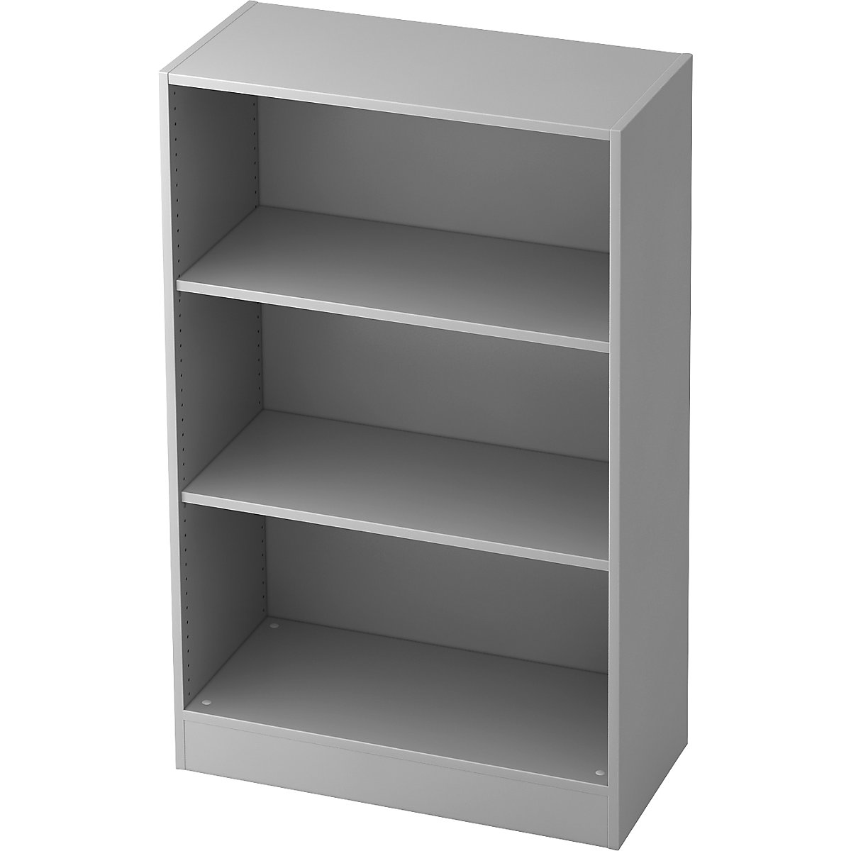 Office shelf unit FINO, 2 shelves, width 800 mm, light grey-7