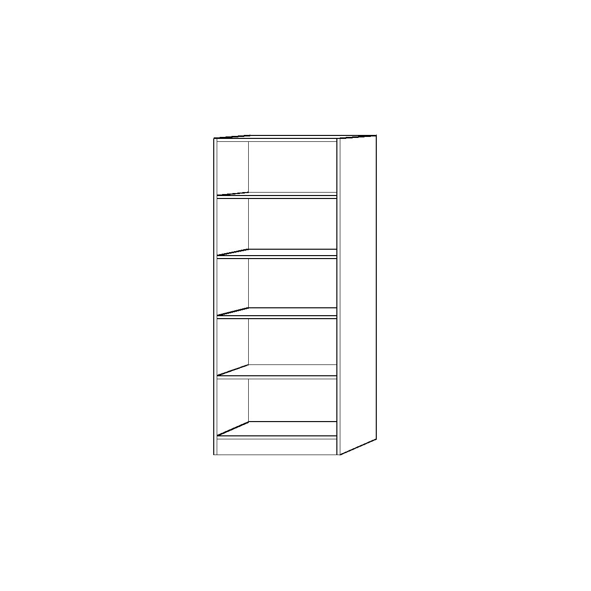 Office shelf unit FINO (Product illustration 13)-12