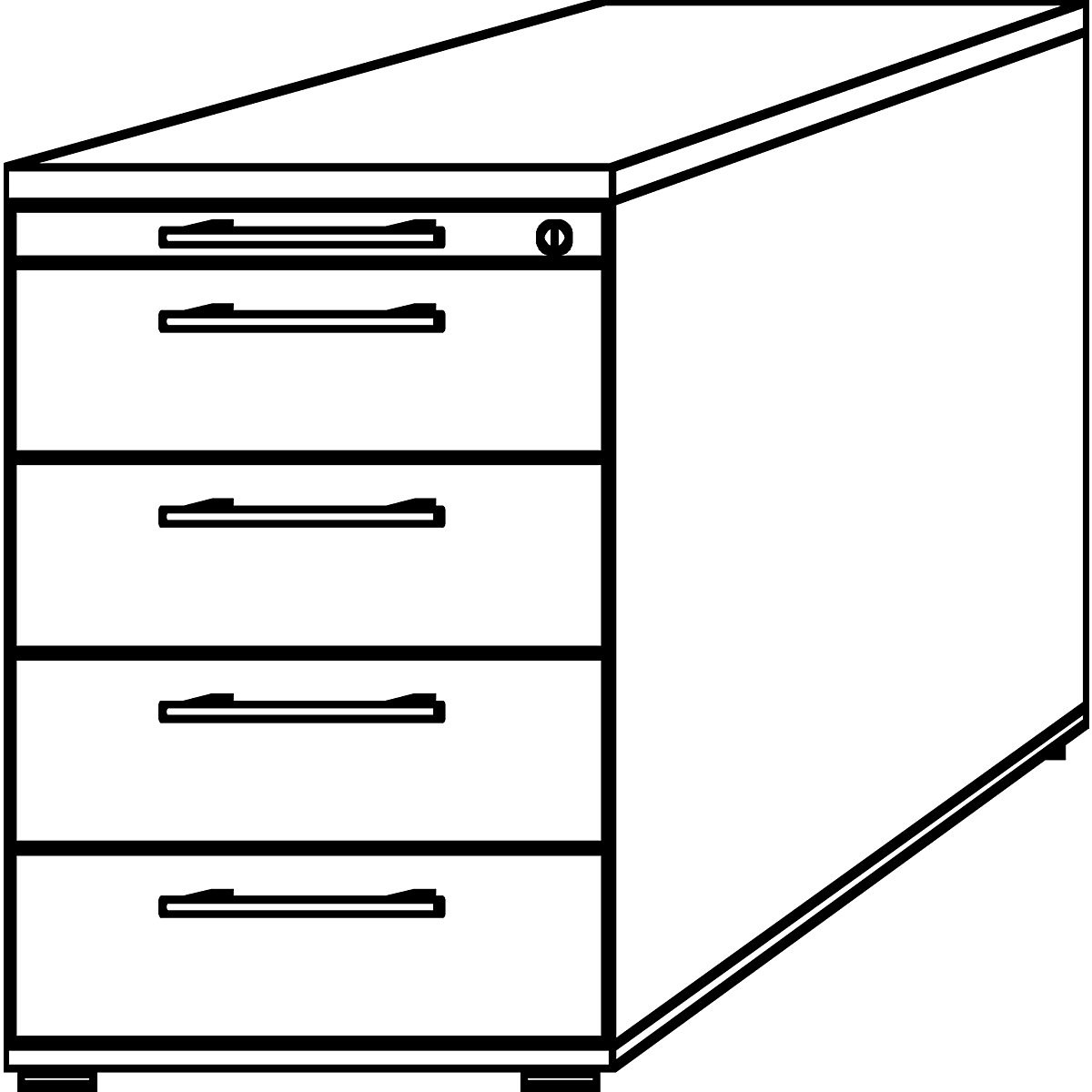 Fixed pedestal – eurokraft pro (Product illustration 9)-8