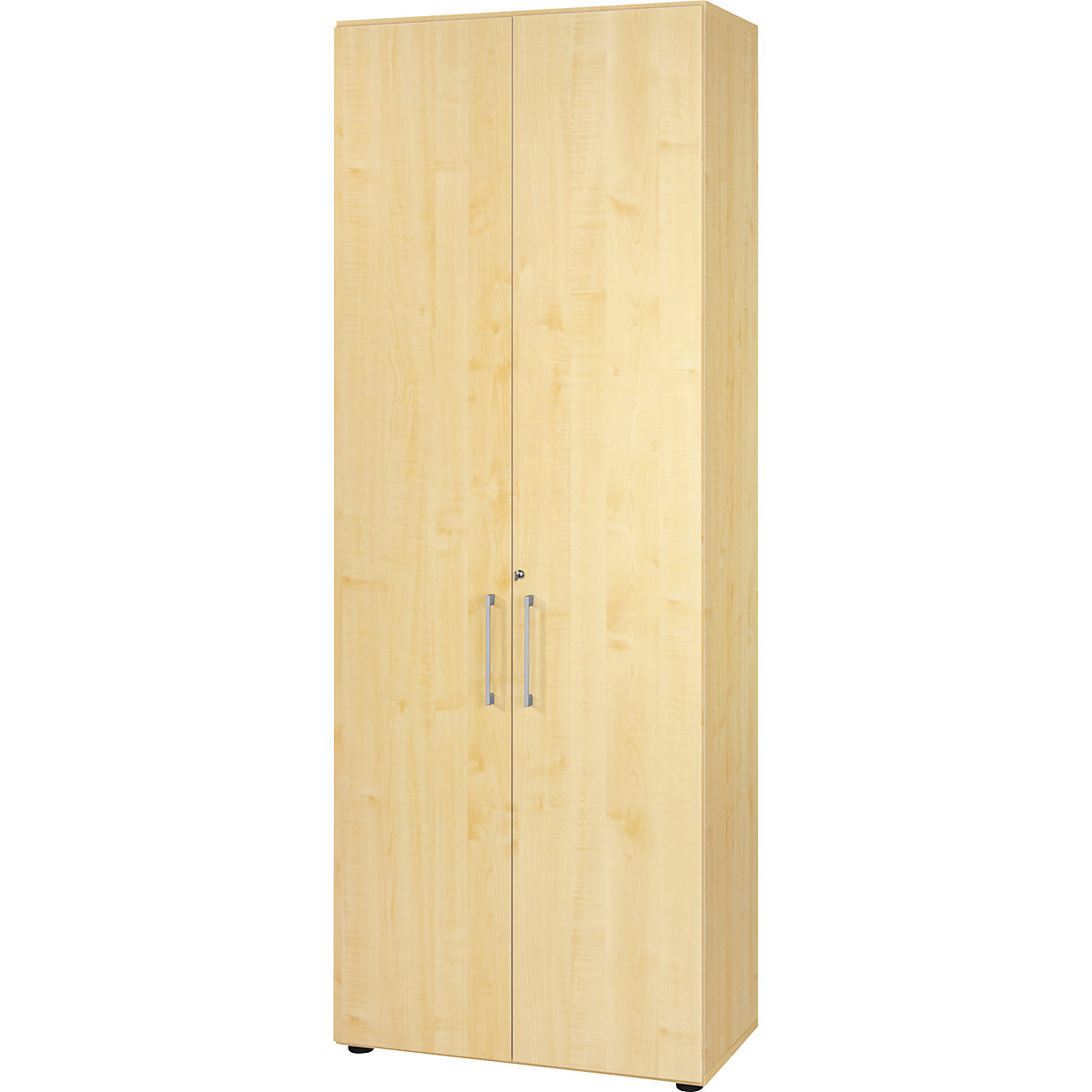 Office cupboard RENATUS – eurokraft pro, 5 shelves, 6 file heights, maple finish-8