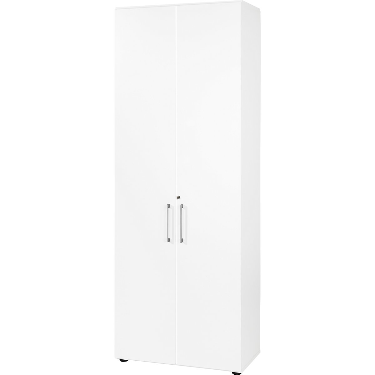 Office cupboard RENATUS – eurokraft pro, 5 shelves, 6 file heights, white-10