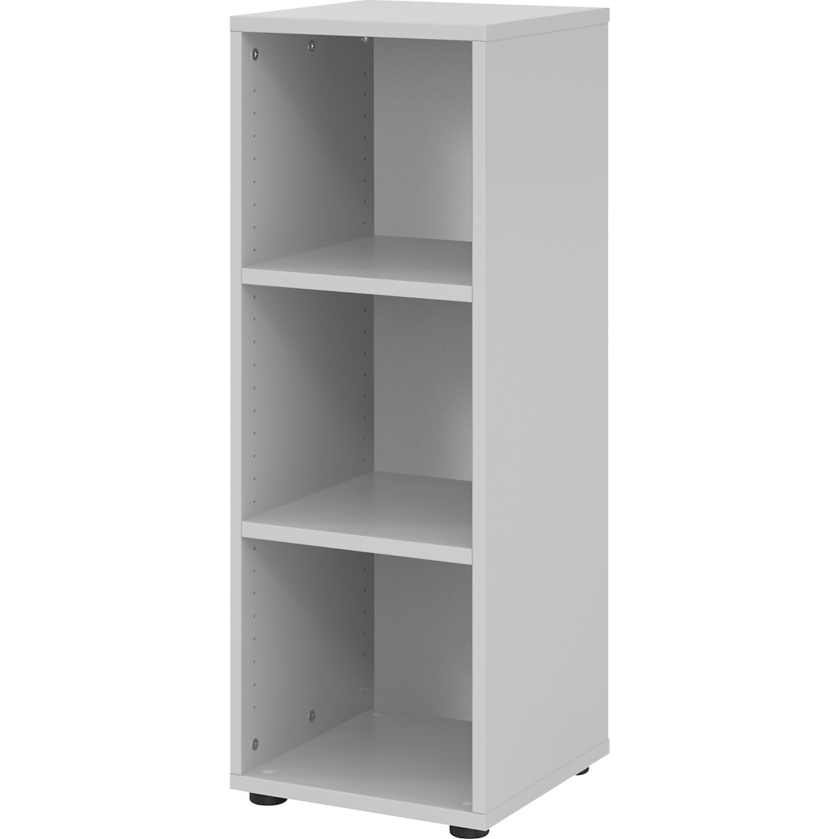 Shelf unit RENATUS – eurokraft pro, HxW 1100 x 400 mm, 2 shelves, light grey-7