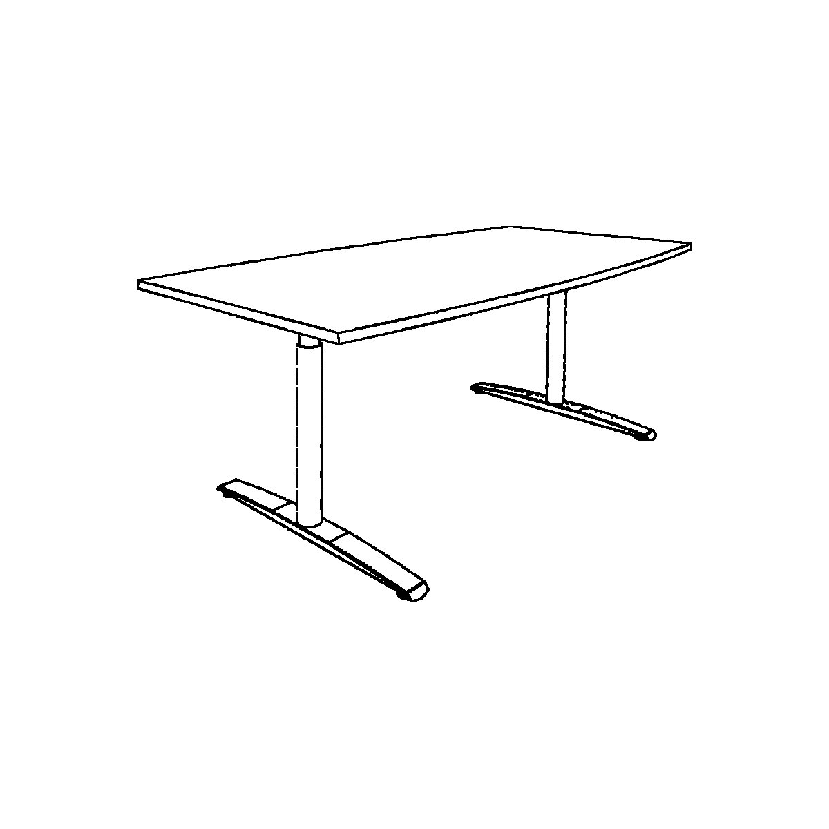 Conference table THEA (Product illustration 2)-1