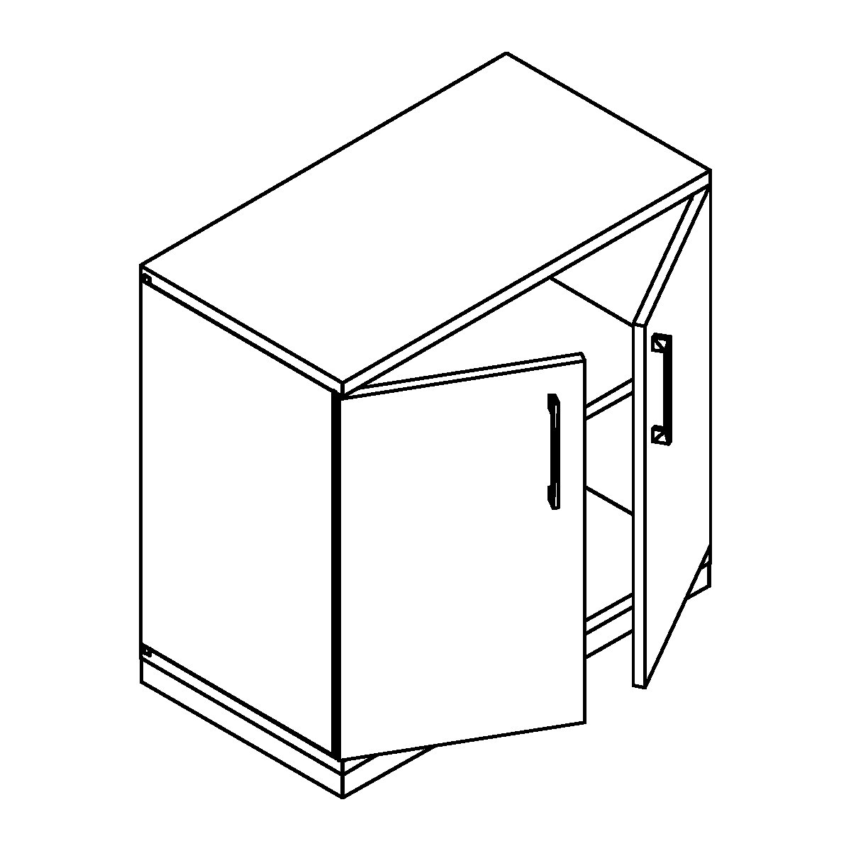 Double door cupboard THEA (Product illustration 2)-1