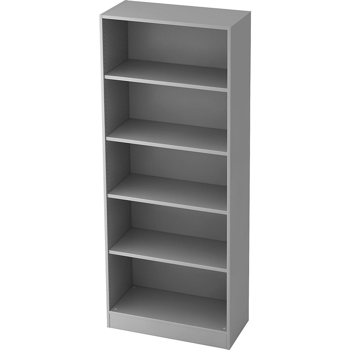 Shelf unit, height 2004 mm, 4 shelves, light grey-9