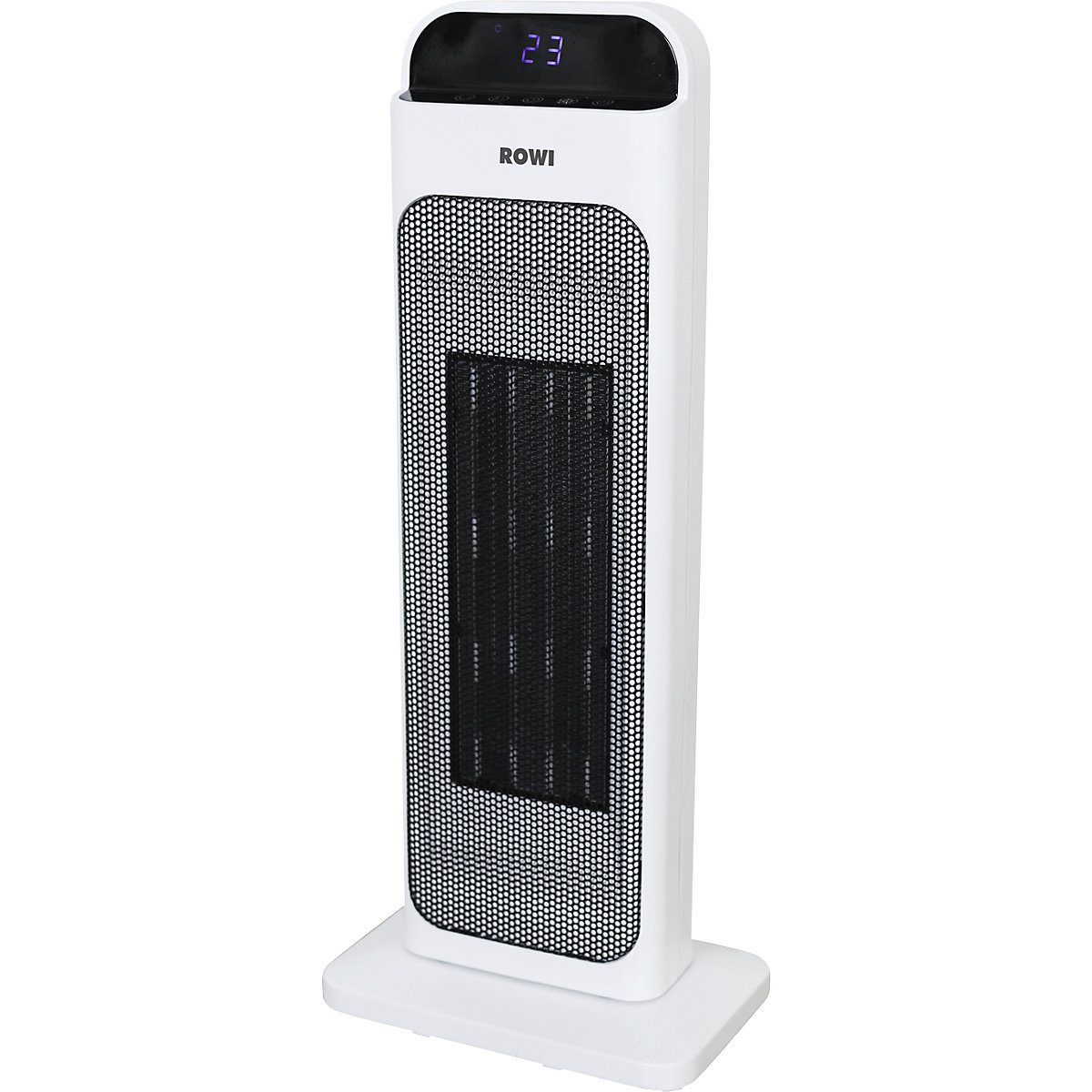Ventilador calefactor cerámico de torre con mando a distancia