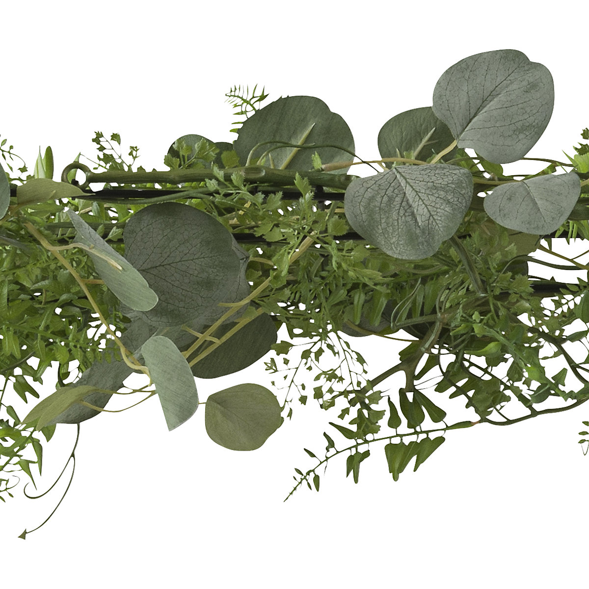 Colgador decorativo con plantas artificiales (Imagen del producto 2)-1