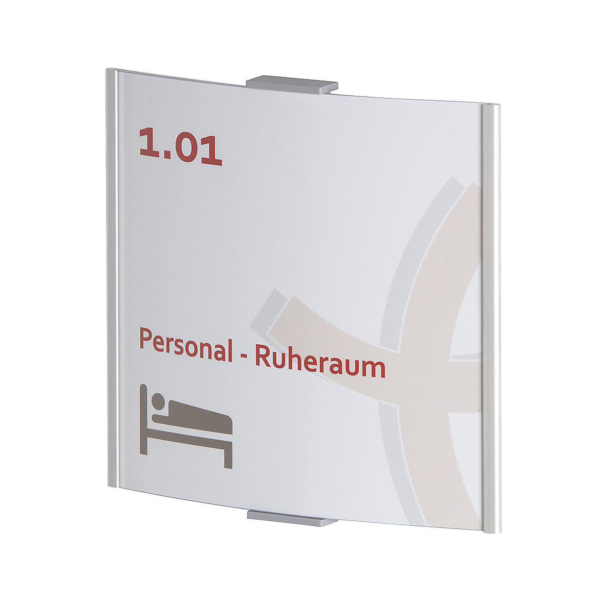 Rótulo para puertas FRANKFURT™, altura 148 mm (Imagen del producto 3)-2