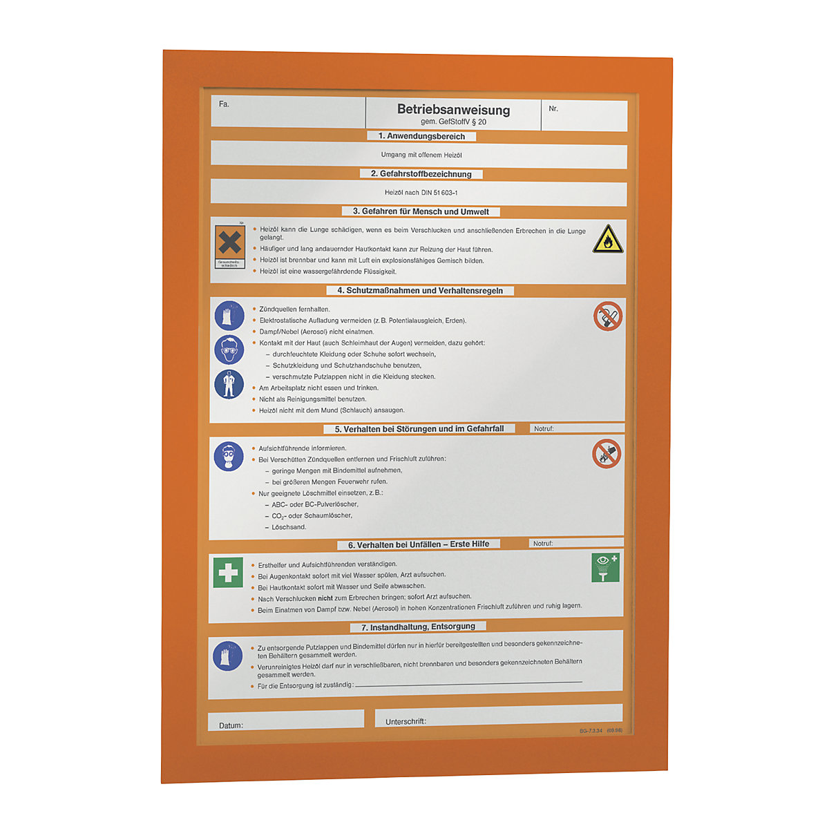 Marco informativo DURAFRAME® &ndash; DURABLE