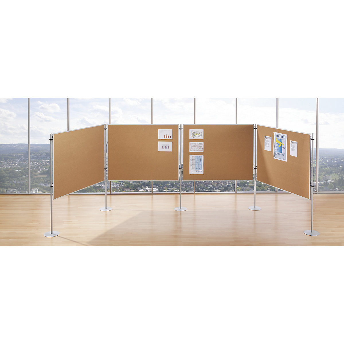 Pared separadora funcional – eurokraft basic (Imagen del producto 5)-4