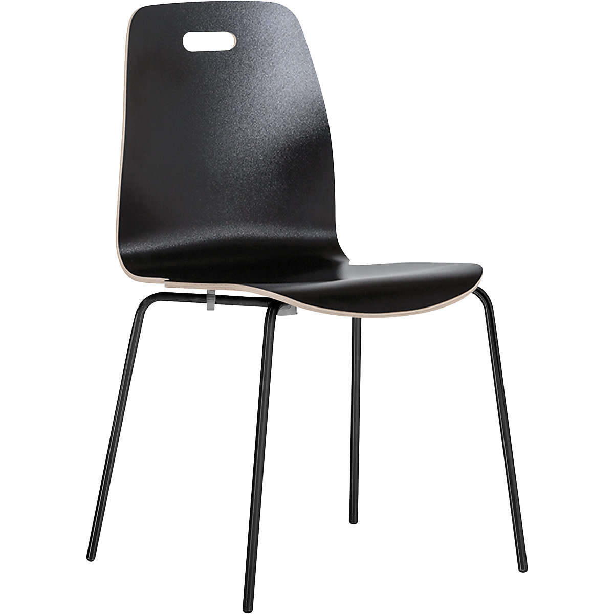 Silla de carcasa Alina