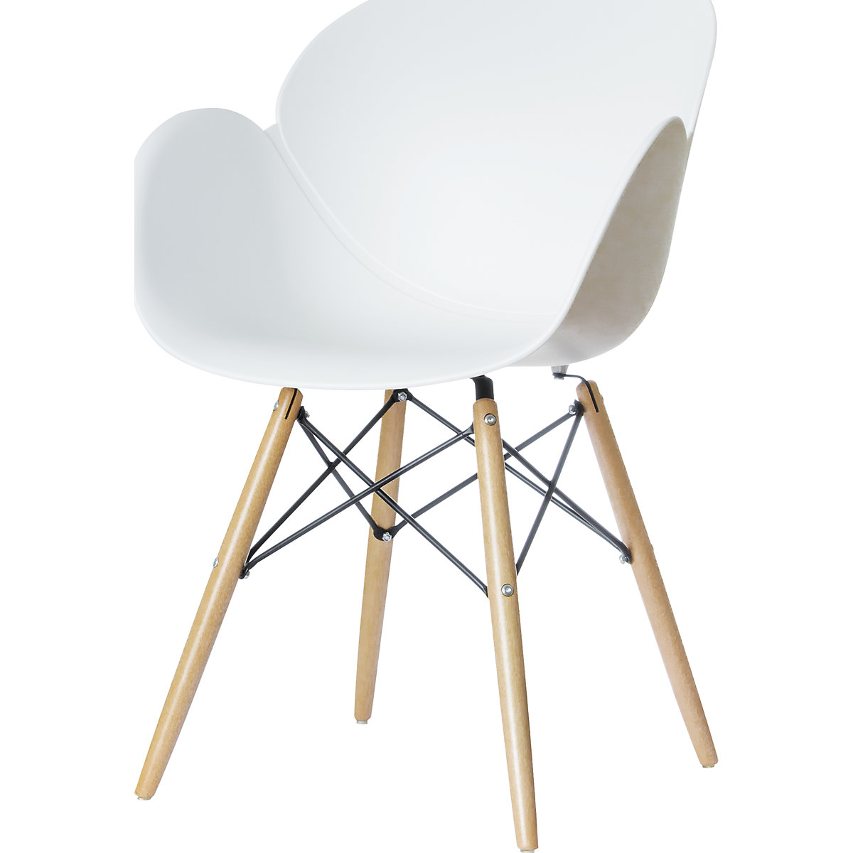 Silla de carcasa KIWOOD &ndash; meet