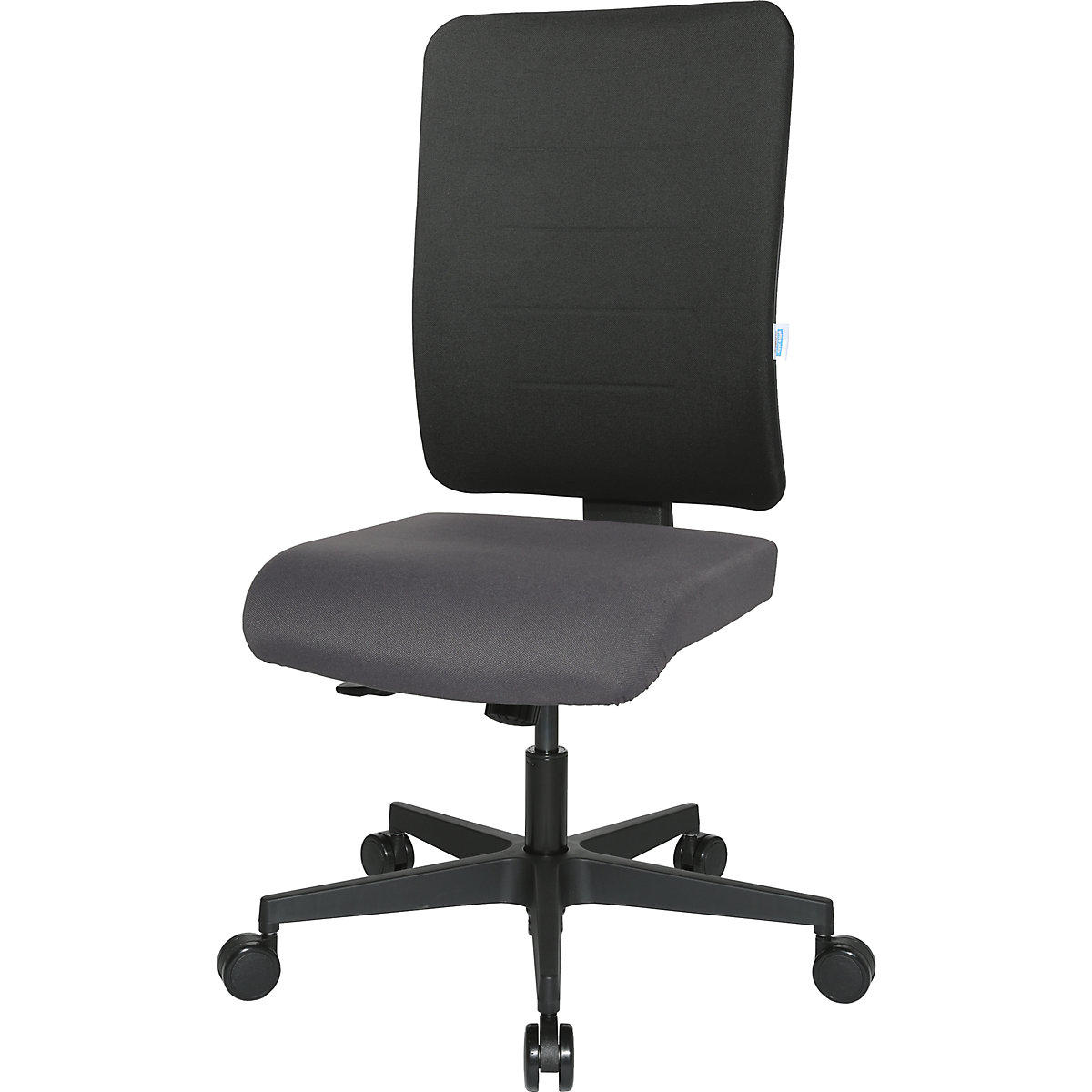 Silla giratoria de oficina V1 de asiento plano &ndash; eurokraft pro