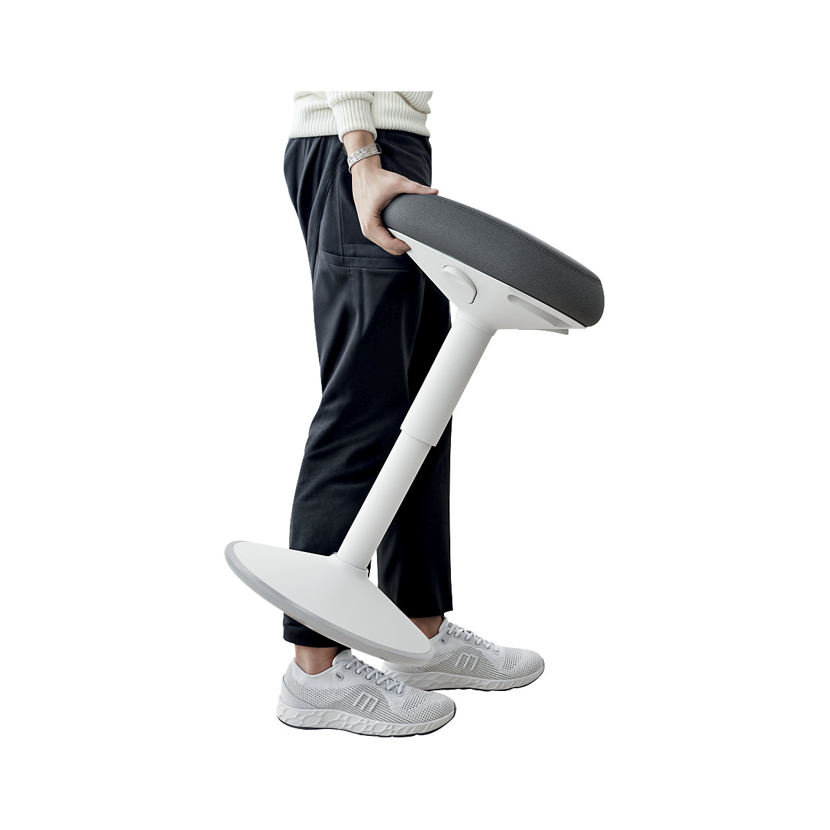 Taburete alto Ergo Active con asiento de confort – Leitz (Imagen del producto 10)-9