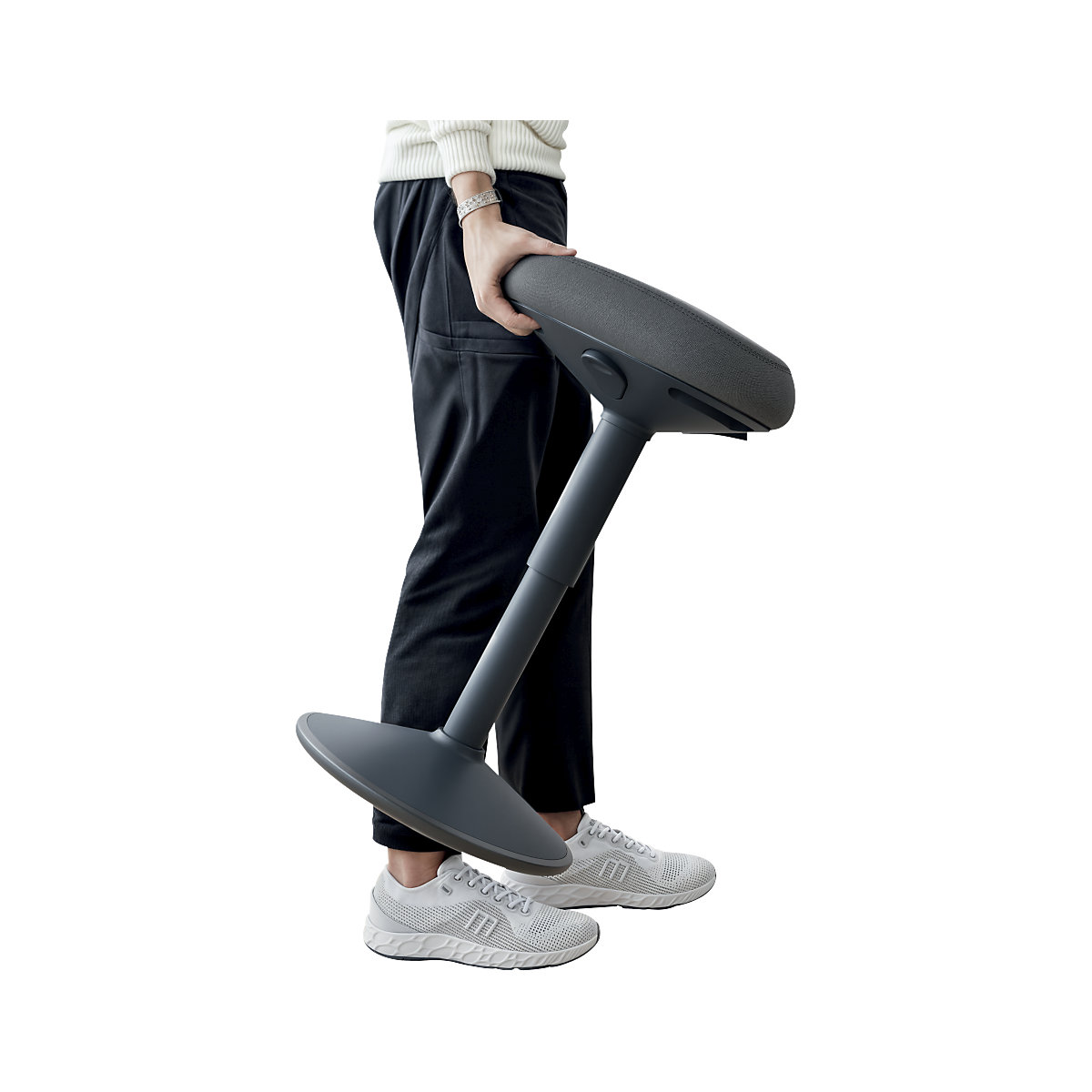 Taburete con asiento de confort Ergo Active – Leitz (Imagen del producto 3)-2