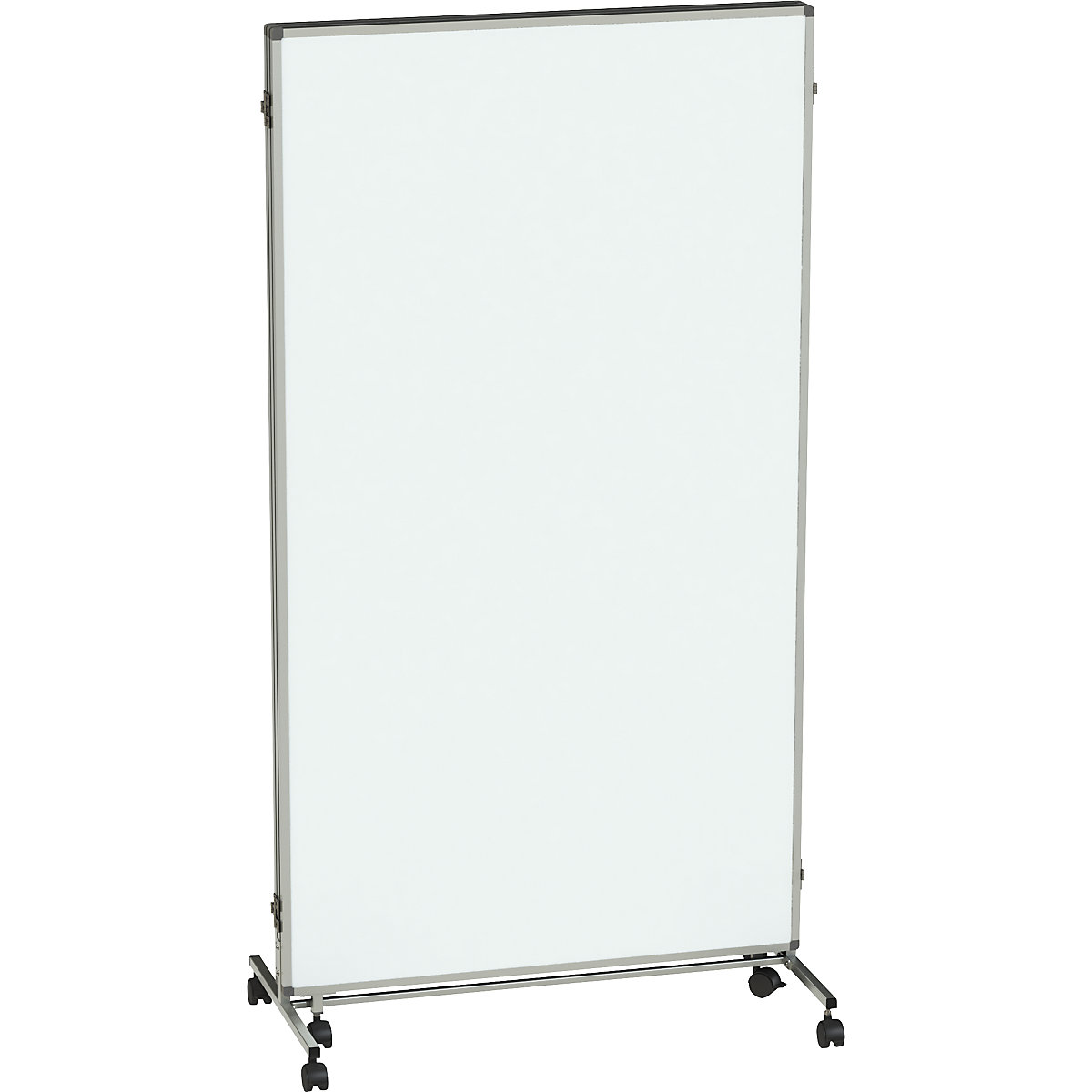 Panel para presentaciones/pared separadora, móvil, plegable y rotulable – eurokraft pro (Imagen del producto 3)-2