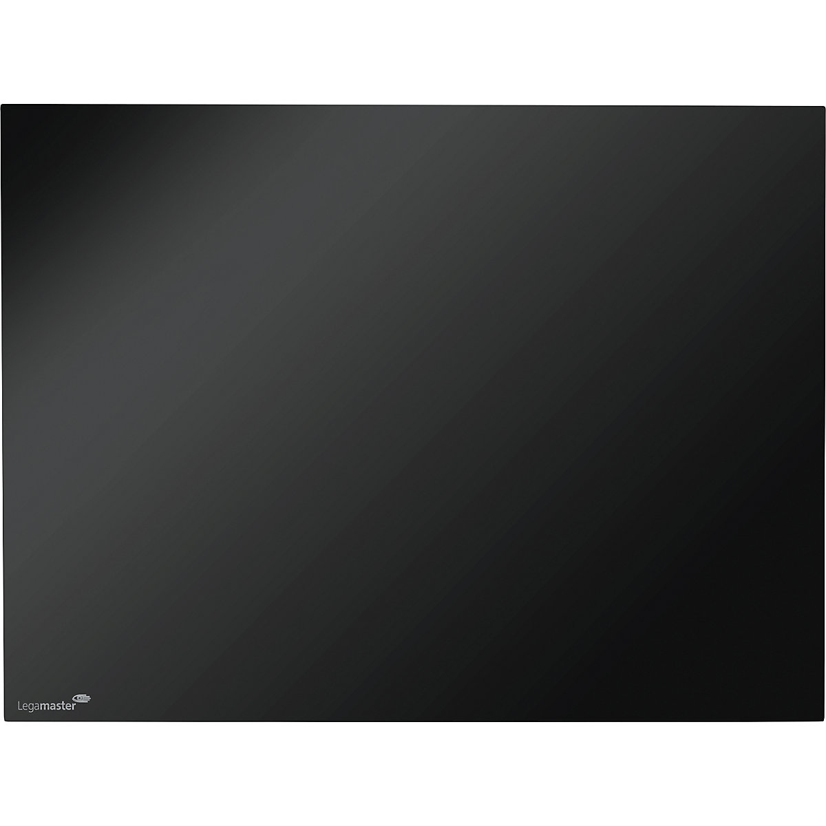 Panel de cristal – Legamaster, vidrio de seguridad, A x H 1500 x 1000 mm, negro-1