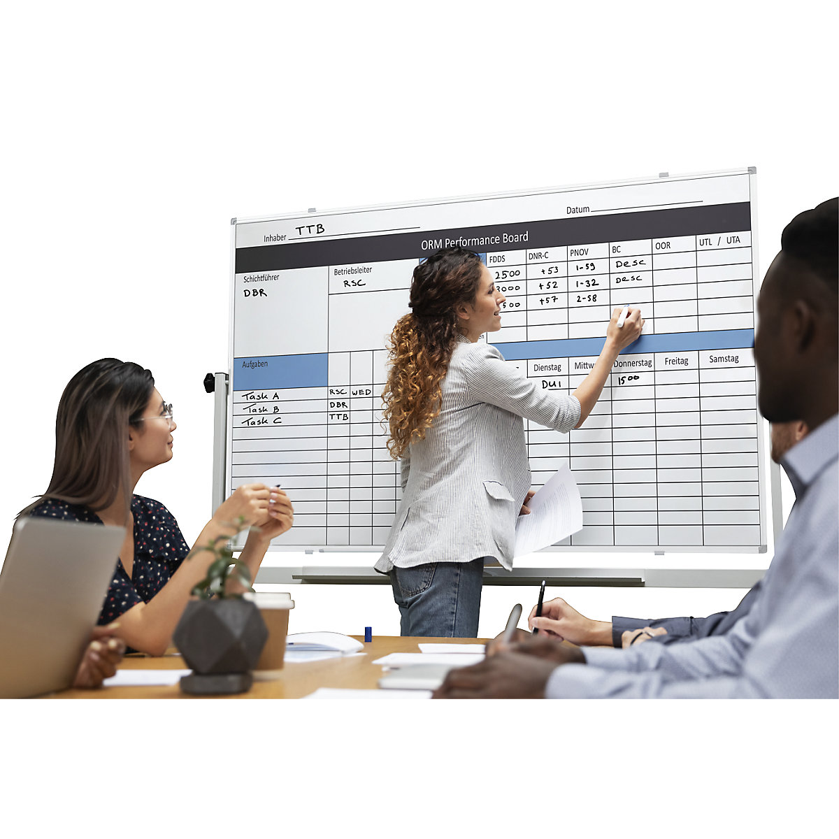 Panel giratorio móvil con impresión personalizada – eurokraft pro (Imagen del producto 13)-12