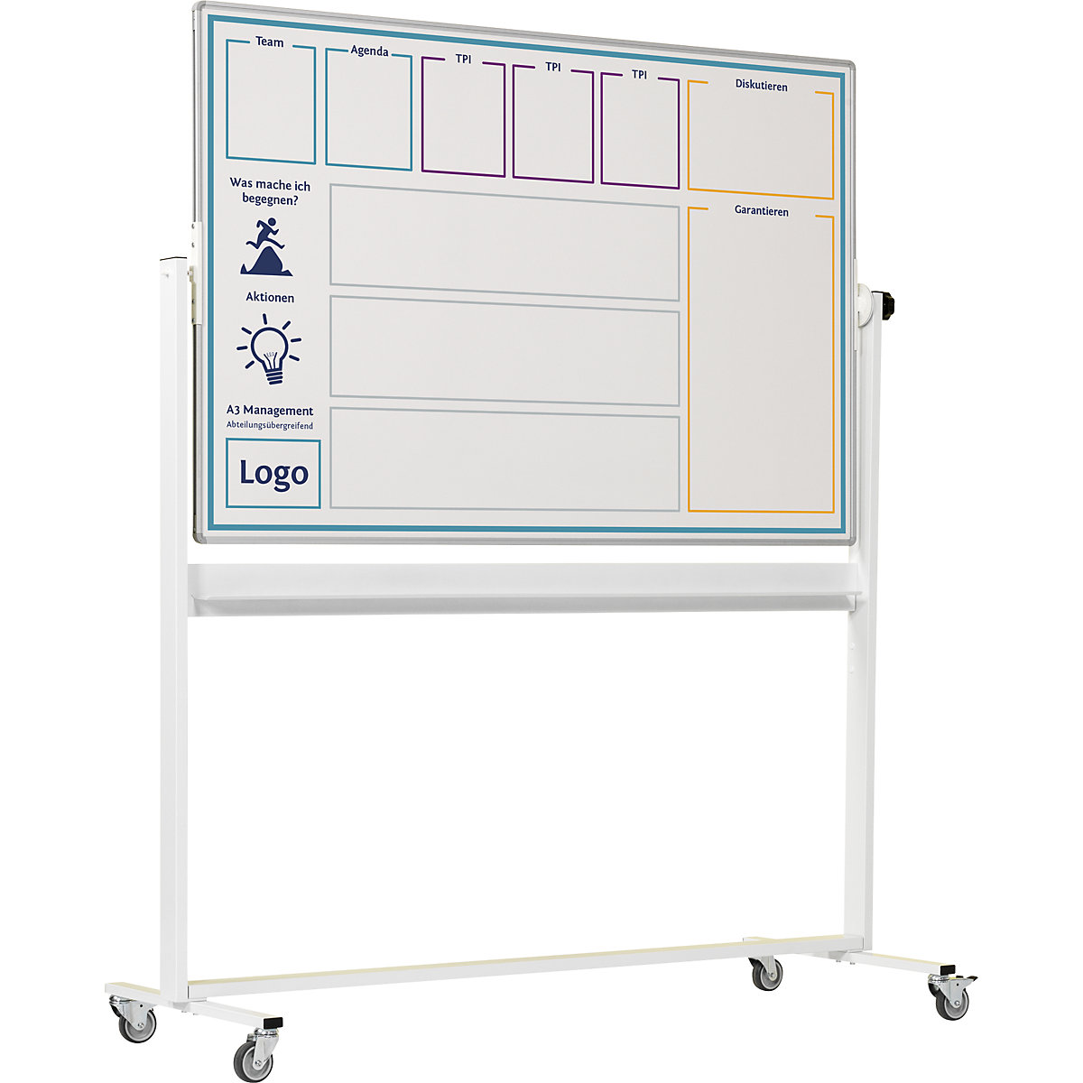 Panel giratorio móvil con impresión personalizada – eurokraft pro (Imagen del producto 17)-16