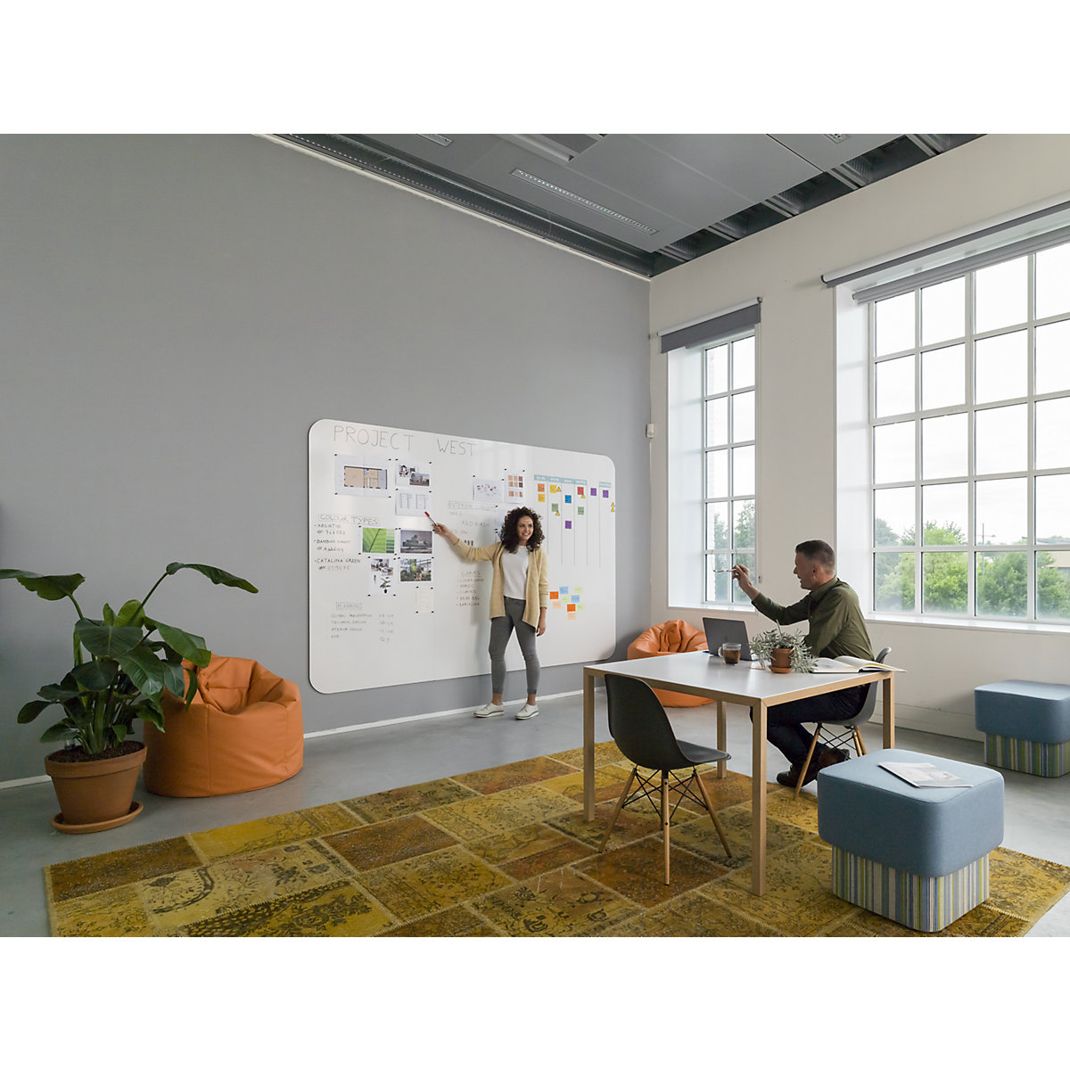 Panel rotulable de diseño XXL VisuWall – Chameleon (Imagen del producto 5)-4