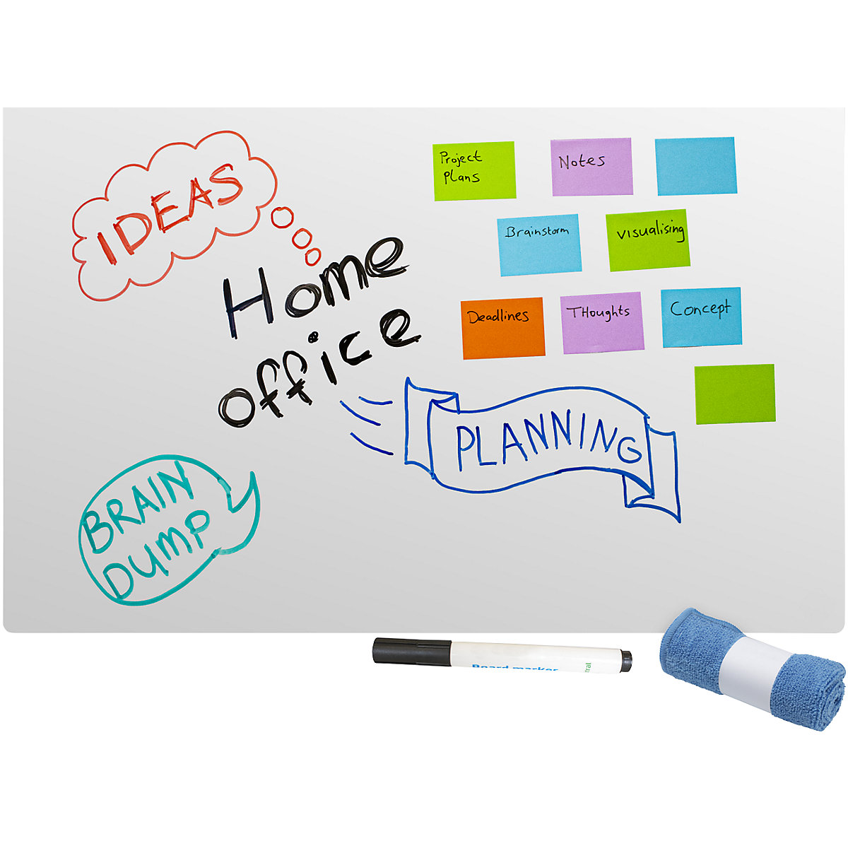 Panel rotulable, sin marco – SMIT VISUAL (Imagen del producto 2)-1