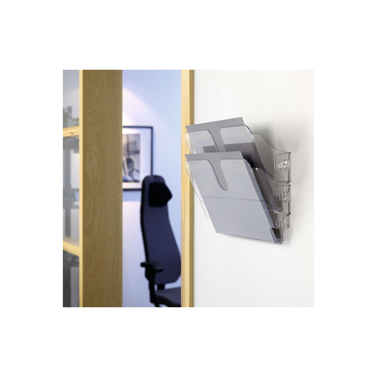 Bandeja para impresos FLEXIPLUS, para montaje en pared – DURABLE (Imagen del producto 3)-2