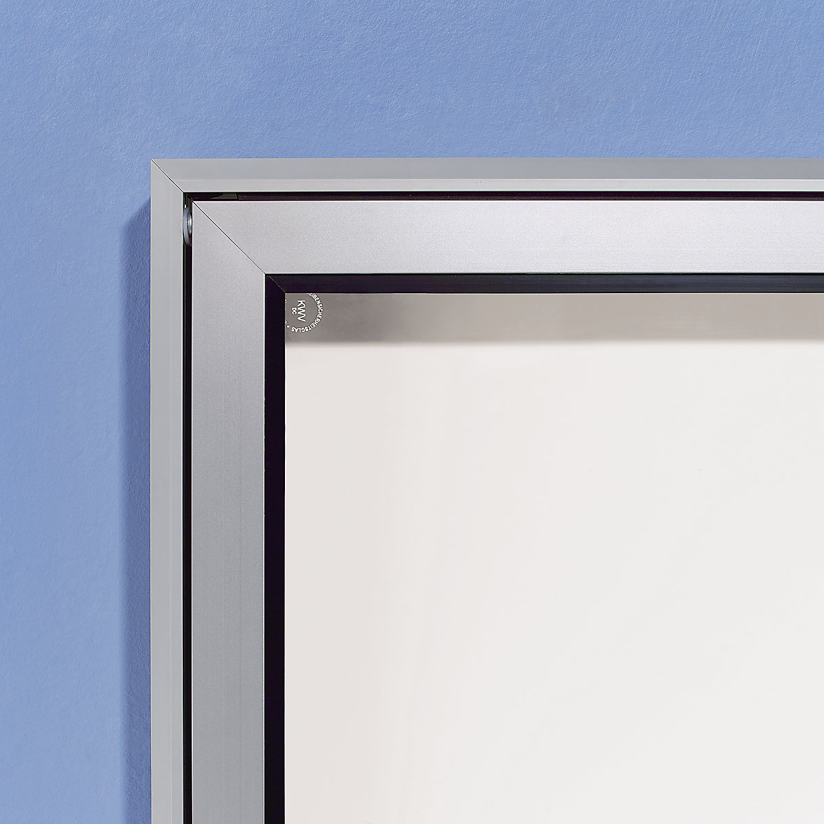 Vitrina, marco de aluminio, para interiores y exteriores – eurokraft pro (Imagen del producto 2)-1