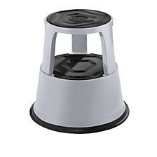 Sa&gbreve;lam &ccedil;elik sac tekerlekli tabure