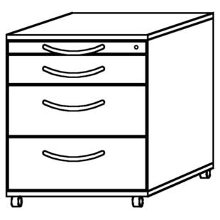 BIANCA - Tekerlekli keson