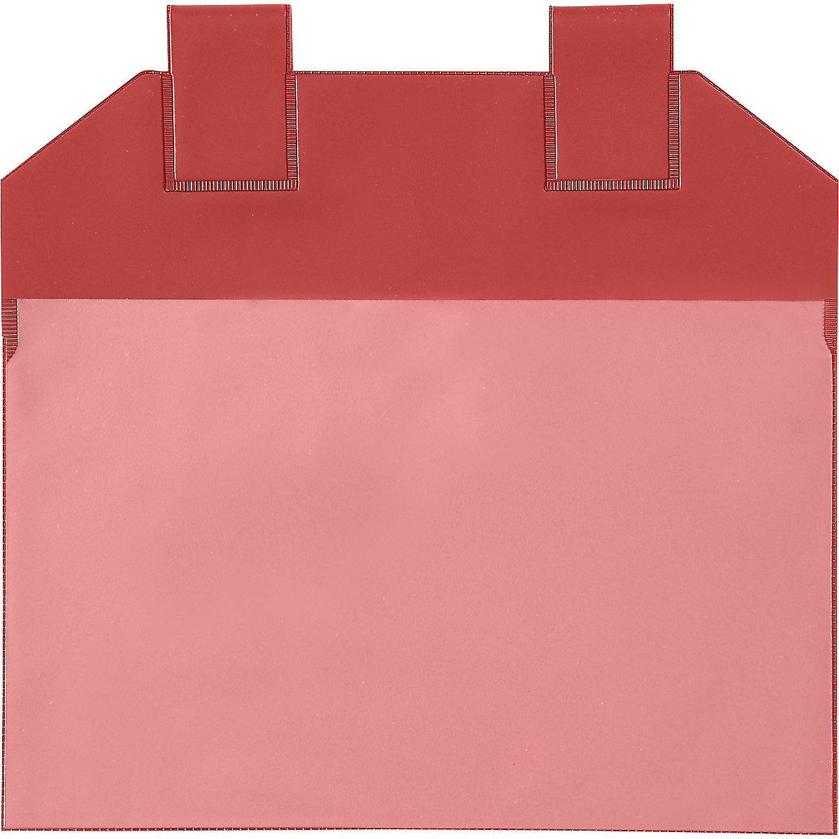 Džepovi za mrežasti kontejner, pak. 50 kom., za papir s formatom DIN A5, u crvenoj boji-3
