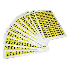 samoljepljiva slova A – Z, 26 kartica